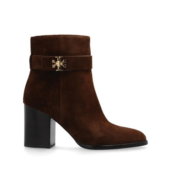 Tory Burch T Lock Heeled Ankle Boot 80Mm - NWT - Picture 1 of 4